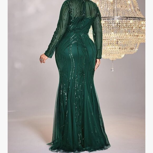 Sequin Formal Gown - Picture 2 of 7